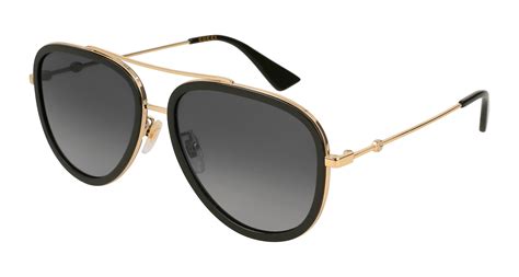 gucci gg0062s gold green|Gucci women s gg0062s sunglasses.